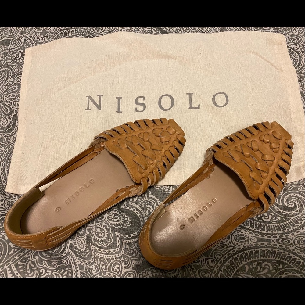Nisolo Huarache sandals size 6 women’s